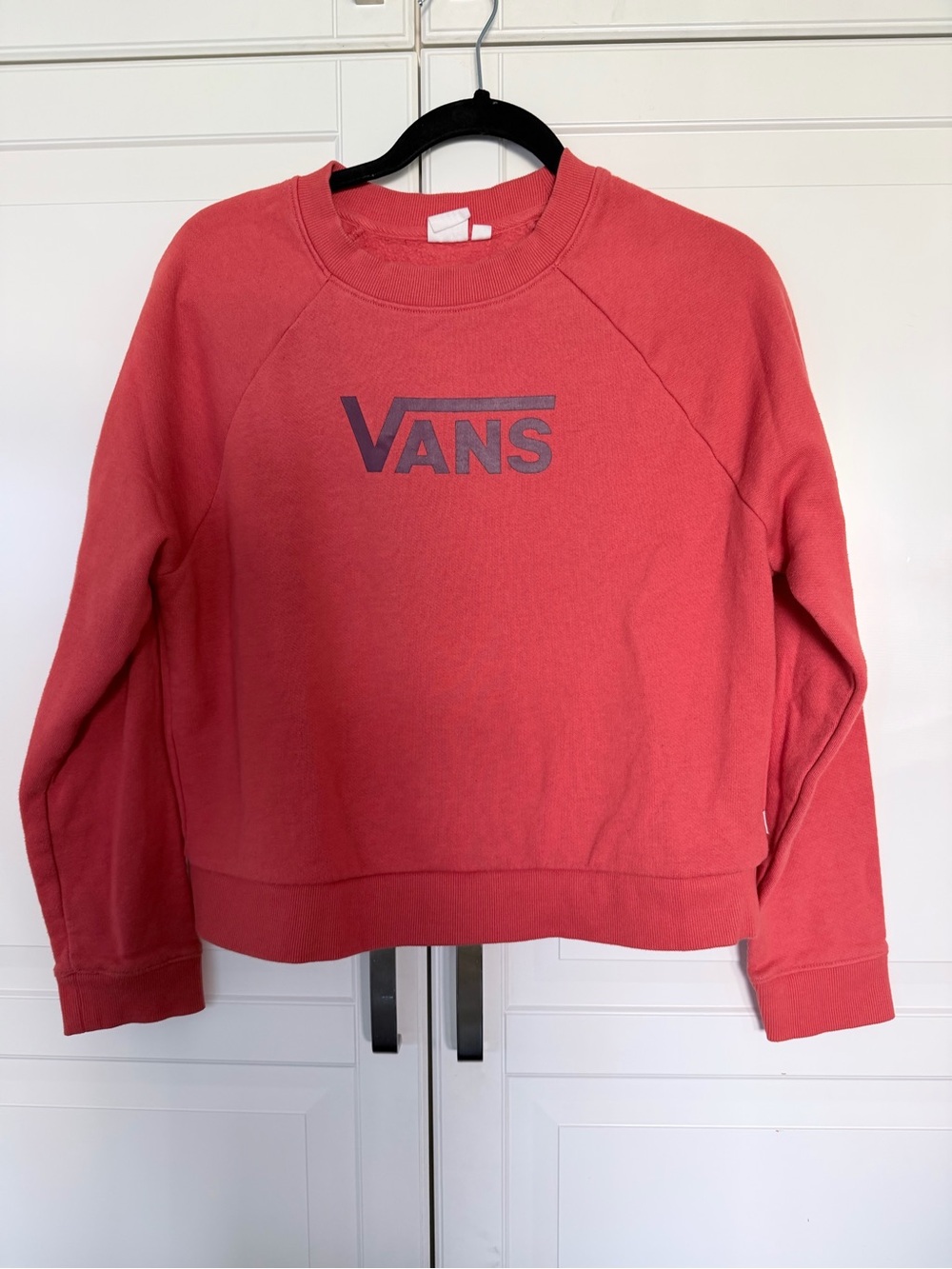Vans orange sweatshirt